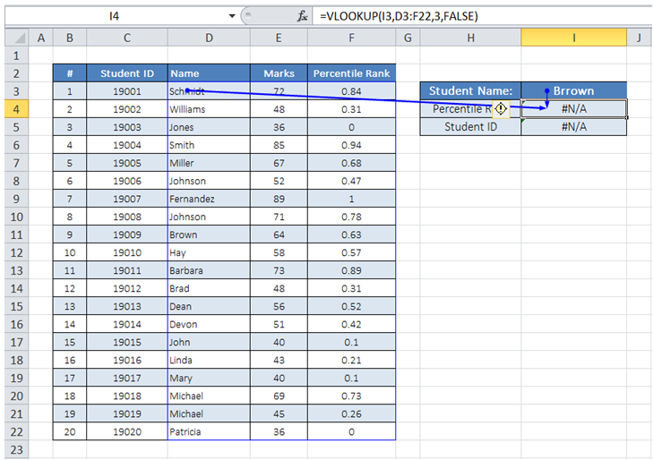 excel trace cell formula error