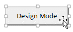 excel vba design mode developer tab