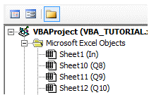 excel vba modules