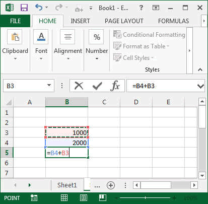 ExcelMadeEasy, Basic Operations on Numbers in Microsoft Excel